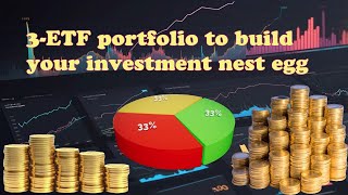 A 3-ETF portfolio to build your investment nest egg! #etf #investment