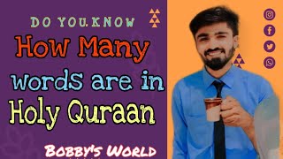 Interesting Knowledge you didn't know about #Holy #quran | Quranic Knowledge.