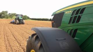 Landbouwhaspengouw- New John Deere 7R & 6R at work