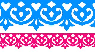 border design for bulletin board-2| paper cutting design| soft board border design - 2020