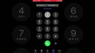 The Seven Nation Army (fight song) on iPhone keypad