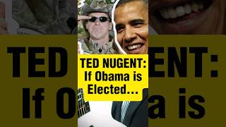 Uncle Ted's HARSH words about President Obama 2016 #barackobama #tednugent #classicrock