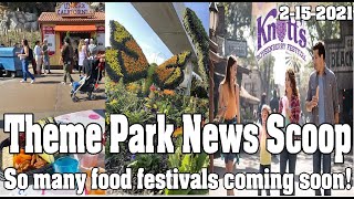 Theme Park News Scoop - So many food festivals coming soon!