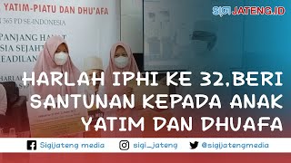 Harlah IPHI ke 32, PW IPHI Jateng Gelar Tumpengan dan Beri Santunan kepada Anak Yatim dan Dhuafa’