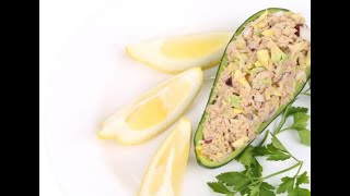 سلطة الافوكادو مع التونه لذيذه🤩Delicious avocado salad with tuna