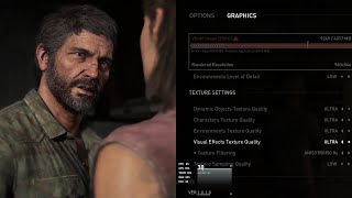 The Last of Us Part I PC GTX 1050 Ti ULTRA TEXTURE GRAPHIC SETTINGS BENCHMARK GAMEPLAY