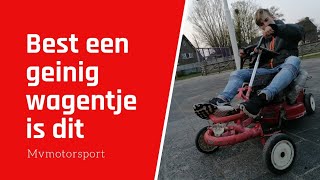 Best een geinig dingetje dit| skelter  met grasmaaier [mv motor sport]