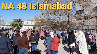 NA 48 Islamabad elections updates