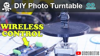 ESP8266 Easy Photography Turntable Controlled With Websockets | Arduino IDE (Mac OSX and Windows)