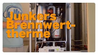 Aufbau einer Junkers Brennwertheizung mit Schichtenspeicher | Brennwerttechnik