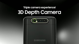 Samsung Galaxy A80 World's 1st Rotating Triple Camera With 48 Megapixels