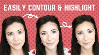 Easy Contouring & Highlighting with Clean Beauty Products | Beautycounter Cream Highlighter Tutorial