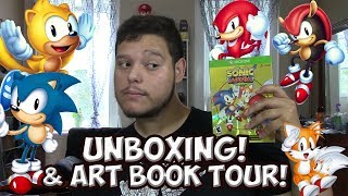 Sonic Mania Plus Unboxing and Art Book Tour!