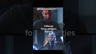 Maul vs Ahsoka Tano||#starwars #shorts