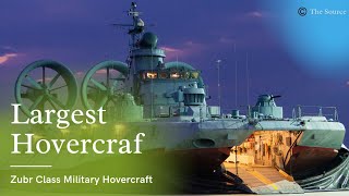 Zubr Class LCAC Hovercraft | World's Biggest Military Hovercraft #shorts The Source