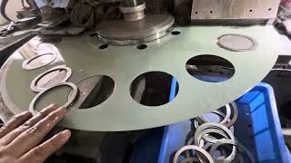 double disk grinding for gasket plate New energy vehicle gasket double disc surface grinder grinding