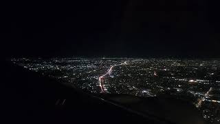 HD-Asiana Airlines OZ-573 Airbus A330-300 Night Landing Tashkent from Seoul