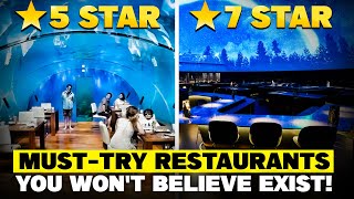 Top 5 Must-Try Restaurants in the World 2024!