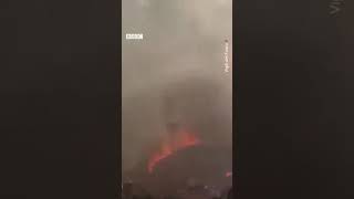 Fire In Milan