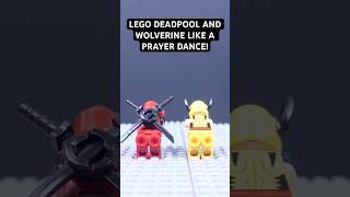 LEGO DEADPOOL & WOLVERINE LIKE A PRAYER DANCE! #shorts #legos #deadpool3 #wolverine #tiktok