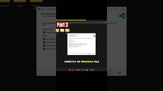 #part2 How to install VS Code #vscode #techQuesters #shorts