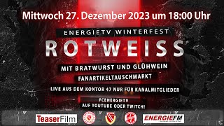 TEASER - EnergieTV Winterfest am 27.12.2023 im Kontor47 in Cottbus