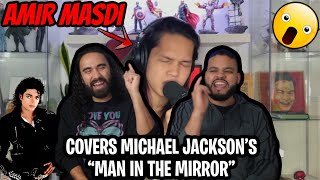 Americans 🇺🇸 React to Man In The Mirror - Michael Jackson (Amir Masdi Covers) | REACTION!