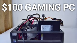 CRAZY $100 Budget Gaming PC Challenge (2017) — Rust, CS:GO, Rocket League, GTA V