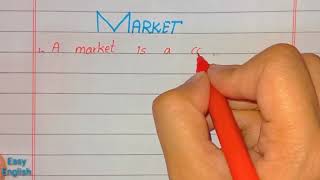 Markets || 10 Lines Essay on Market in easy English Writing ✍️