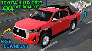 TOYOTA HILUX 2023 FOR BUS SIMULATOR INDONESIA BUSSID FREE DOWNLOAD