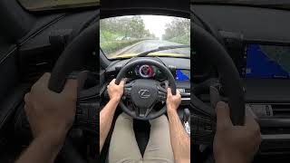 The Lexus LC500 is Big Kid Approved (POV Drive #shorts)