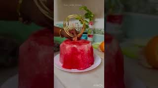 Healthy watermelon cake at home | ideas for cake | healthy fruit cake at home | watermelon cake