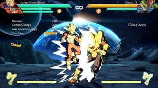 Dbfz zamasu tod combo 1 assist no spark