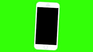 Phone Vibrating - Green Screen