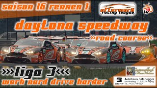 LIVE: AWL Liga 3 Saison 16 Rennen 1 @ Daytona International Speedway (USA)