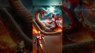 All Superheroes vs Anaconda Fight scene DC & Marvel Characters 💥😱 #shorts #youtubeshorts