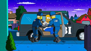 O FBI PEGOU O HOMER | Os Simpsons a Família Amarela - Completo Em Português