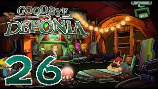 Lets Play Goodbye Deponia (Blind, German) - 26 - Pub