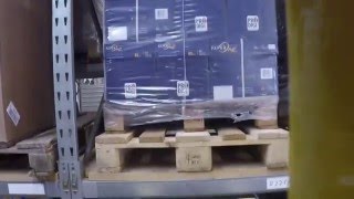 GoPro crash on forklift / pallet transporter