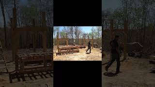 Building a Sawmill Shed Part 2