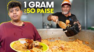 1 Gram ₹50 Paise Buffet | MyfoodMyprice | Irfan's View 🔥