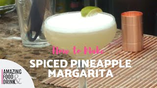 Spiced Pineapple Margarita - Cocktail Recipe - Stock Kitchen and Bar - Cocktails in Belfast