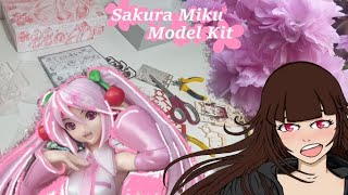 Building Hatsune Miku Figure Bust Sakura ver [Bandai Spirits]