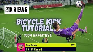 Easy Trick to perform Bicycle Kick in efootball |2 Tricks to perform Bicycle Kick| efootball 2024