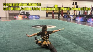 Alaina, Staff Gold Medal, Golden State International Wushu Championships 2023