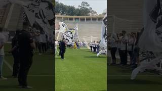 Kauan Basile participa do lançamento da nova camisa oficial do Santos F.C no Pacaembú