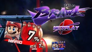 Brawl Minus Netplay - dannyrom288 vs DyllonStej Gaming (Part 1)