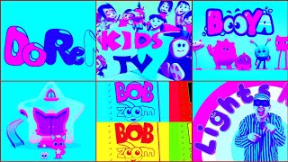 Best logo Compilation super Effects: Doremi, kids tv, Booya, ninimo Bob zoom logo Effects