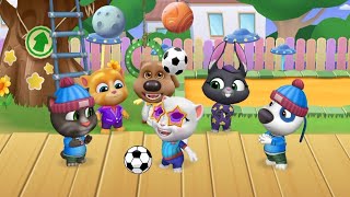 ANGELA PLAYING FOOTBALL ⚽️ EPISODE 68 TOM FRIENDS #talkingtom #mytalkingtomfriends