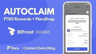 Flare Autoclaim FTSO Rewards & FlareDrop | Bifrost Wallet